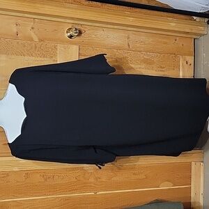 Talbots Classic Black Midi Dress